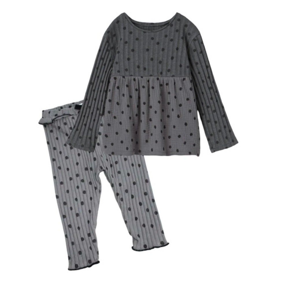 ZARA BABY GIRL POLKA DOT MATCHING SET